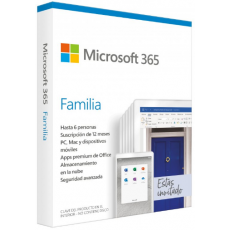Microsoft 365 Familia 6-PC/MAC - 1 año (DIGITAL)